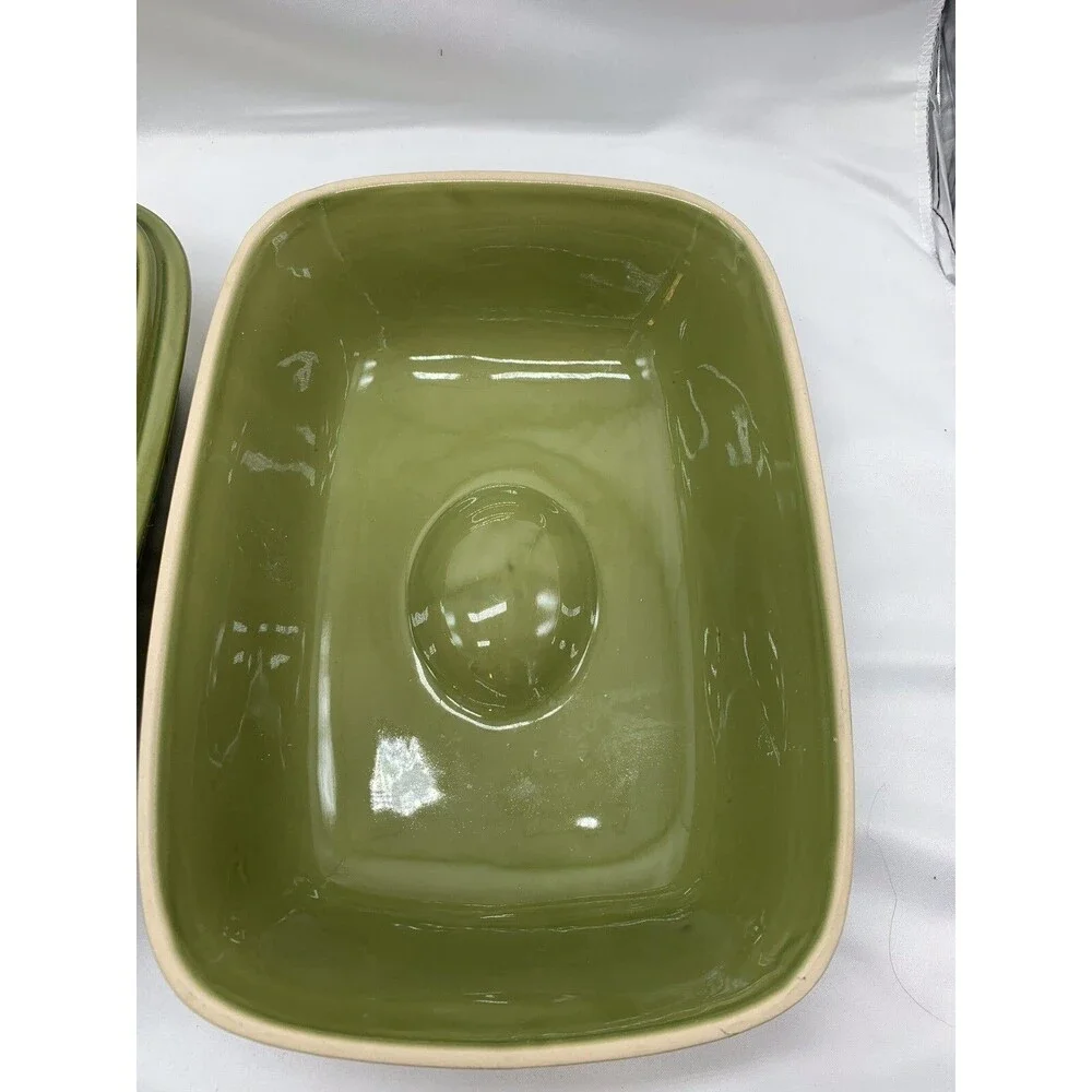 Green Temp-tations 4 qt. Orchard Vine Covered Cassarole Dish